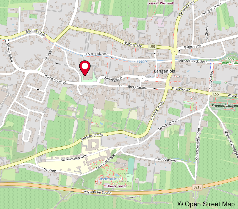 Open Street Map Lage Kletterdom